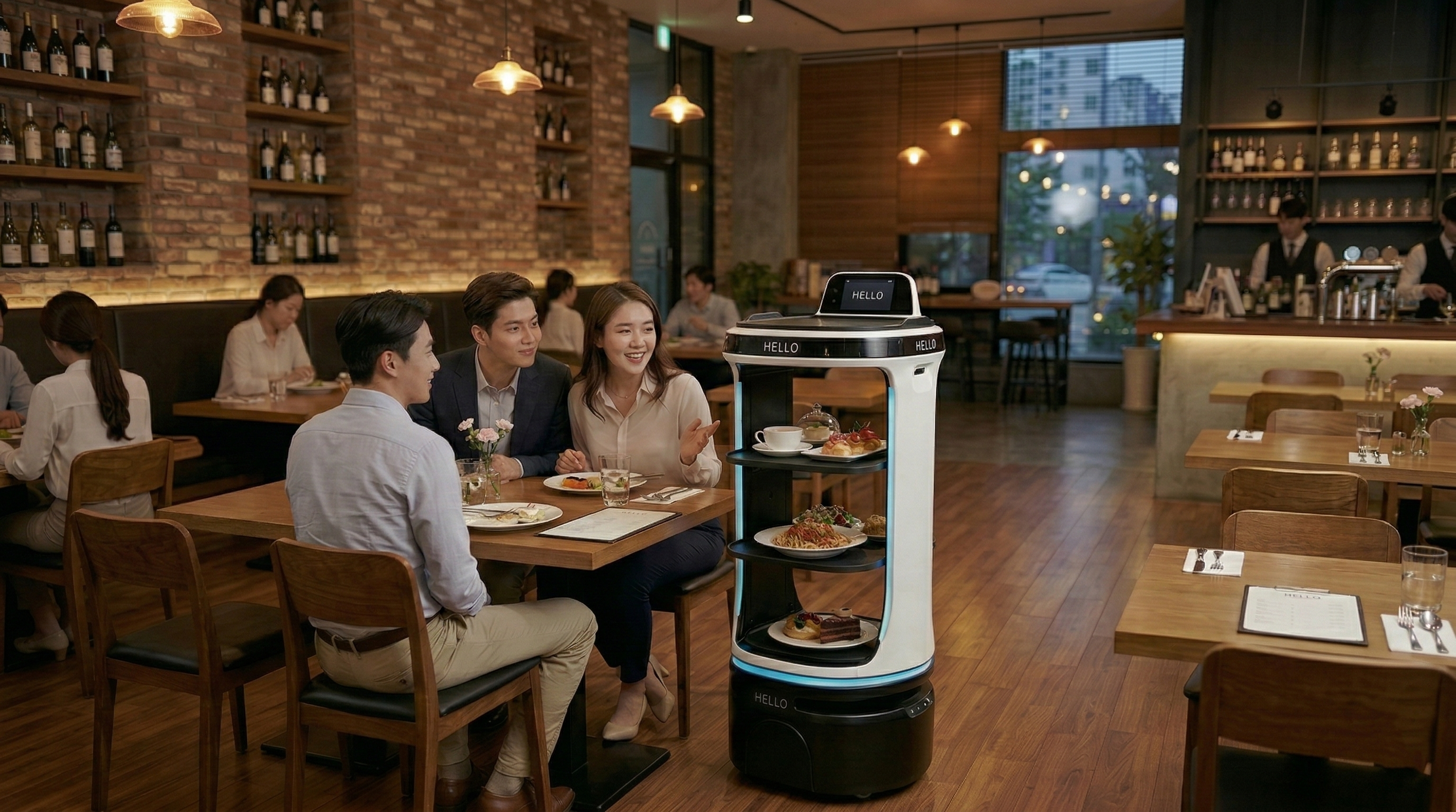 KT 서빙로봇